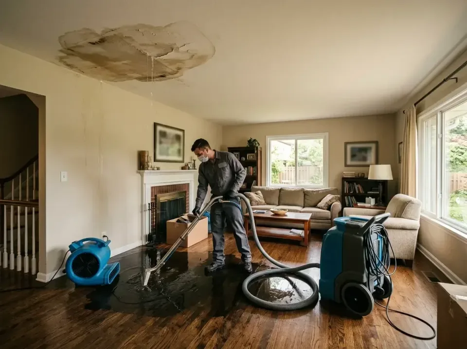 attic-pipe-burst-ceiling-drip-008 — frequently asked questions, Water Damage Restoration & Carpet Care in West Terre Haute,…